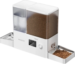 Rojeco vodnjak in podajalnik za hišne ljubljenčke 3,5 l in 5 l, bel