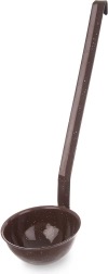 Orion Brown enamel ladle 170 ml, 35 cm