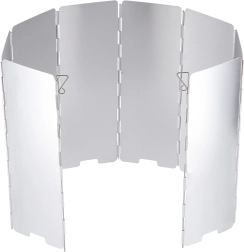 Folding Aluminum Windshield for Camping Stove NILS Camp