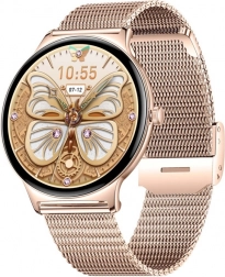 Pametna ura Colmi V89 iz nerjavečega jekla – zlata