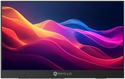 Monitor OLED 4K 15 palcev USB-C mHDMI črn