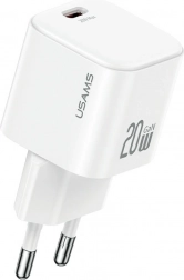 Omrežni polnilec 20 W z USB‑C + kabel USB‑C, bel