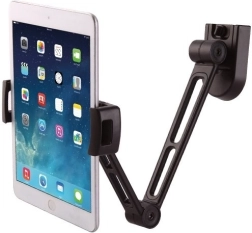 Stenski nosilec za tablico 4,7–12,9" z nastavljivim krakom – črn