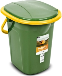 Portable Toilet GreenBlue dark green-orange