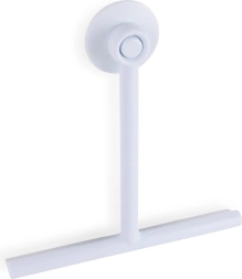 Beli brisalec za steklo s priseskom Bathroom Solutions