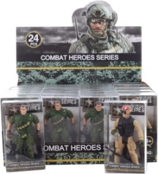 Figurica vojaka z orožjem 9 cm