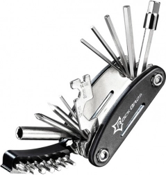 Multifunkcijsko kolesarsko orodje ROCKBROS 16 v 1 – črno