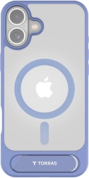 Ovitka Torras Pstand Series za iPhone 16 modra