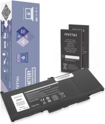 MITSU battery for Dell Latitude 5300/5310/7300/7400, 7200 mAh (55 Wh) 7.6 V