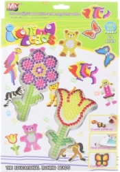 Iron-on beads flowers