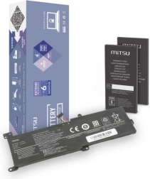 Baterija MITSU za Lenovo IdeaPad 320 (4050 mAh, 30 Wh, 7,4–7,6 V)