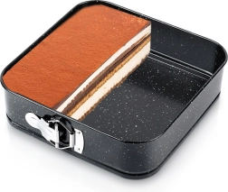 Raztegljiv kvadratni granitni pekač 24 × 24 × 6,8 cm