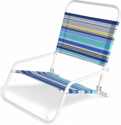 Zložljiv plažni stol z nizkim sedom Vilde