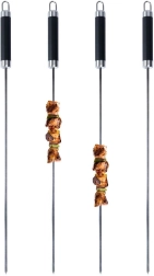 Jeklena nabodala za BBQ 47 cm, 4 kosi