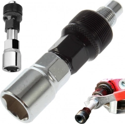 Snemalec gonilk za kolesa, za štirikotni konus, 15 mm, jeklen