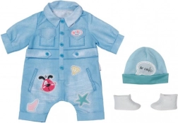 Jeans kombinezon Deluxe za punčko