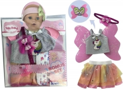 Obleka za punčko 40–43 cm