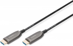 Hibridni HDMI kabel 2.1 Ultra High Speed 8K/60Hz 15 m črn