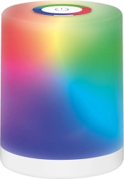 Solight polnilna RGB LED svetilka na dotik