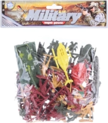 Vojaki v vrečki – komplet figur z tankom, helikopterjem in dodatki