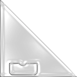 Samolepilni vogalniki z žepkom za vizitko, 6 kos