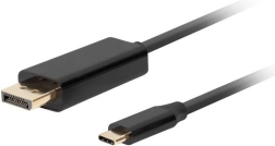 Kabel USB-C na DisplayPort 1,8m 4K 60Hz črn