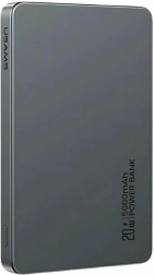 Magnetna powerbanka 5000 mAh 20W z MagSafe in PD, siva