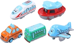 Kovinsko vozilo 6 cm na vzmetni pogon (pull-back)