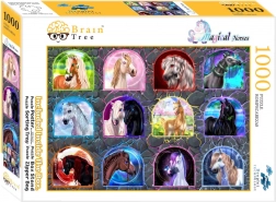 Sestavljanka Čarobni konji 1000 kosov