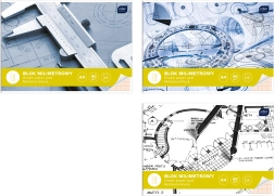 Blok milimetrskega papirja A4 INTERDRUK