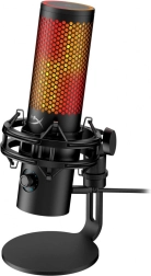 HyperX QuadCast 2 S USB microphone with ARGB lighting (black)