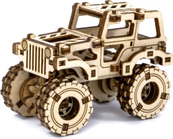 lesene 3D sestavljanke monster truck Superfast WOODEN CITY