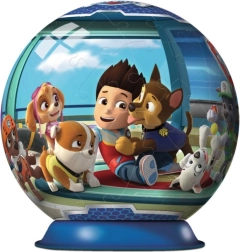 Ravensburger 3D sestavljanka krogla Paw Patrol 72 kosov