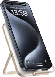 Magnetna powerbanka Choetech 10000 mAh 20 W PD z USB‑C kablom – bela