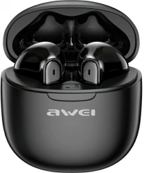 Črne Bluetooth slušalke TWS z ENC