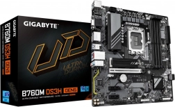 Gigabyte B760M DS3H GEN5 mATX osnovna plošča s1700, 4× DDR5, HDMI/DP/D-Sub