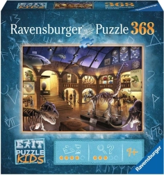 RAVENSBURGER EXIT – noč v muzeju: pobeglopisne puzzle za otroke (368 koščkov)