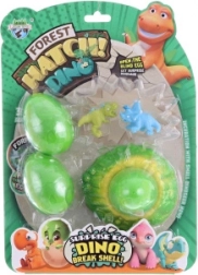 Komplet dinozavrov v jajcu z gnezdom