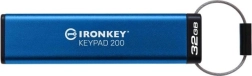 32GB pomnilniška kartica IronKey Keypad 200 FIPS140-3 Lvl3 AES-256