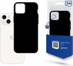 Matt Case za iPhone 15 Plus 6,7 palcev črn