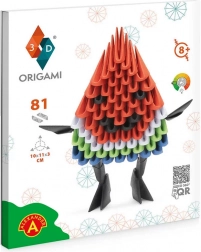 Alexander ustvarjalni komplet ORIGAMI 3D – lubenica