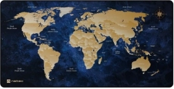 Podloga za miško NATEC World Deep Blue 800 × 400 mm
