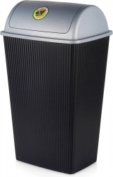 Plastični koš za odpadke 38 l z nihajnim pokrovom