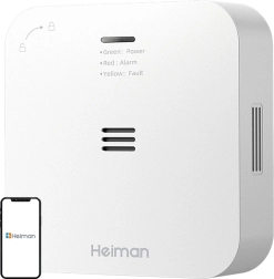 Brezžični detektor ogljikovega monoksida Heiman