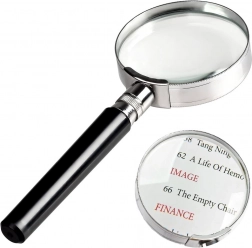 Klasična kovinska lupa 75 mm