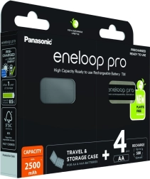Eneloop PRO Akumulator AA 2500 mAh 4 kosi s škatlico