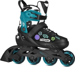 In-line rolerji NILS Extreme Vibe turkizni – M (37–40)
