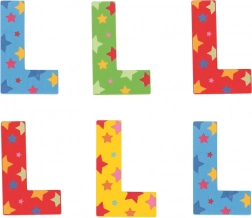 Zvezdasto črko L od Bigjigs Toys