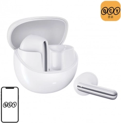 Brezžične slušalke TWS QCY AilyBuds Pro HT10 z ANC, bele