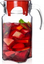 Stekleni vrč s pokrovom 1,75 l